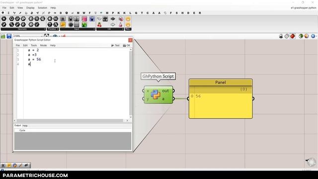 Grasshopper Python Tutorial (Introduction)