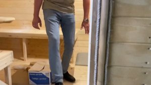 Баня бочка квадро 5 метровая, двухсекционная