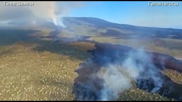 Извержение вулкана Вольф в Эквадоре! Взрыв вулкана на Галапагосах..