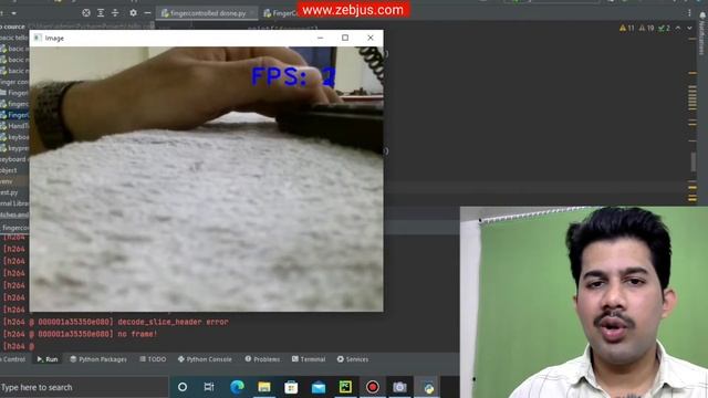 Count the fingers & Gesture controlled drone | Python- Opencv смотреть онлайн