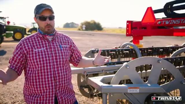 Twinstar 2030-G3 7 Bar Hay Rake смотреть онлайн