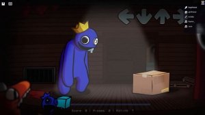 All Blue VS All Sonic.EXE - ALL PHASES Friday Night Funkin' (Roblox Rainbow Friends)