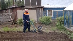 Мотокультиватор КРОТ-ОМ с маленькими переделками