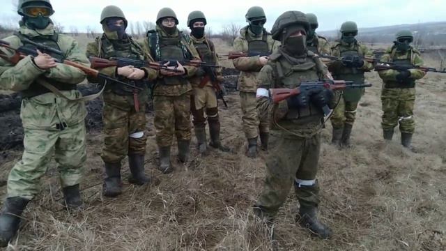 Новогоднее поздравление воинов всем жертвователям 1