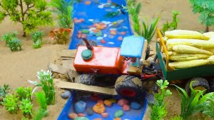 Самодельный трактор на мини ферме #6