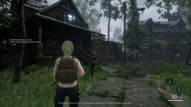 Deathly Stillness - проходим AAA-проект из Китая, созданный за 17 дней (возьмем женского персонажа: смотреть онлайн