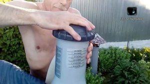 Каркасный бассейн НАСОС Уход Ежедневно меняем ФИЛЬТР filter pump frame pool