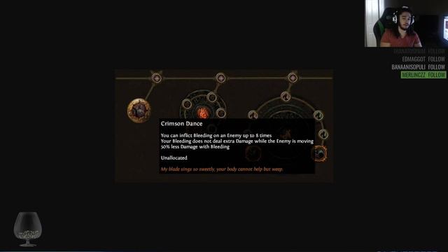 Path of Exile  3.0 New Bleed Keystone? What are your thoughts.