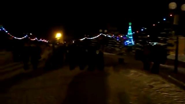 Казань, Парк Петрова, 31.12.2012 20:50 смотреть онлайн