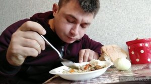 ОБЖОР ? Домашний Суп с Курочкой#mukbang