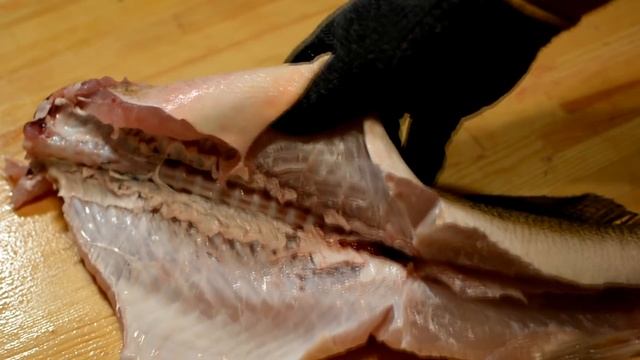 Разделка рыбы. Интересный метод на примере Cудака. Fish cutting methods