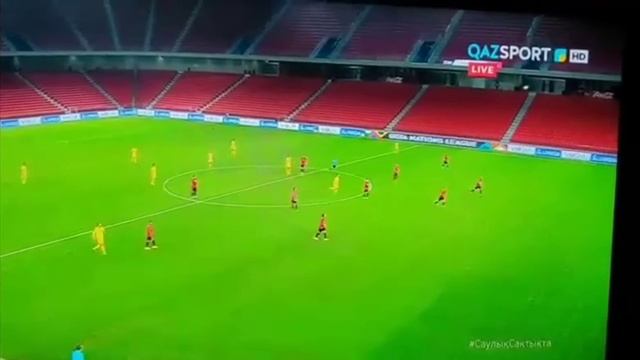 Албания - Казакстан(Казахстан) 3-1, 15.11.2020. гол в ворота Албани с центра поля. Айбол Абикен смотреть онлайн