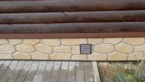 Отделка цоколя сайдингом