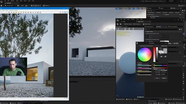 Создать экстерьер в Unreal Engine 5 из 3ds Max сцены? Покажем как! | Экстерьер в Unreal Engine