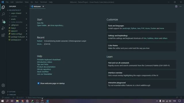 1. Install React Native  #js #ReactNative