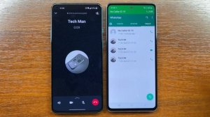 OnePlus 8T vs Samsung A53 WhatsApp Incoming & Outgoing Voice & Video Calls (OxygenOS 12, OneUI 4.1)