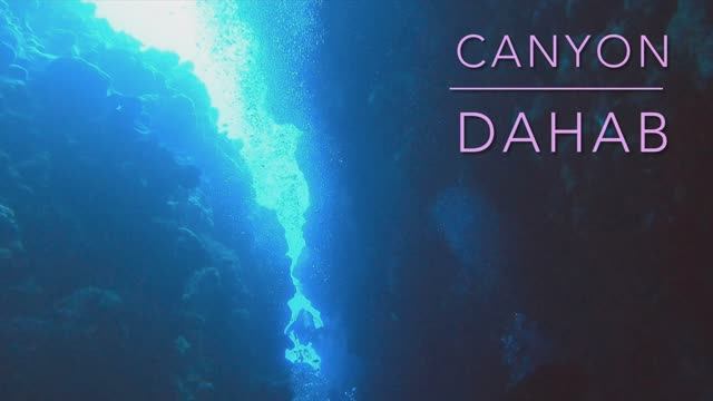 4К Дайвинг на рифе Canyon, Dahab, Egypt