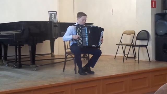 Русская народная песня "Барыня", исполняет Артем Семенов смотреть онлайн