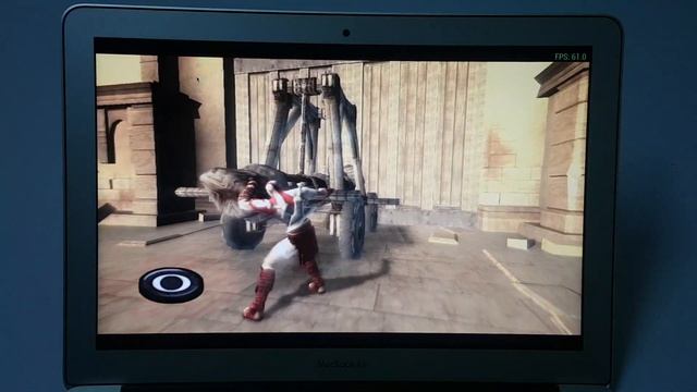 MACBOOK AIR 2017 GAMING - God of War Chains of Olympus Game PSP Emulator Performance Test смотреть онлайн