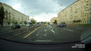 Driving in Moscow/По Москве на машине: Царицыно-Чертаново-Лефортово