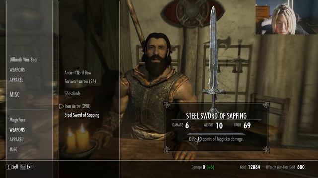 Skyrim - Lost Valley Redoubt  Pinepeak Cavern Lets Play Part 20