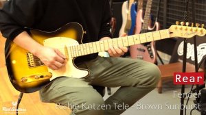 Fender / Richie Kotzen Tele - Brown Sunburst