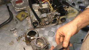 Замена цилиндро поршневой группы  МОТОР СИЧ 270  КОПИЯ  STIHL 440 с заменой сальников