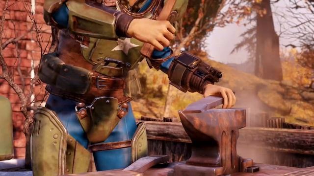 Fallout 76 — официальный трейлер игрового процесса обновления Wastelanders для E3 2019 смотреть онлайн