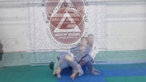 Команда Gracie Barra Central District Moscow.  Кимура из сайдконтроля через север юг