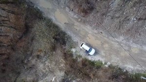 Горная дорога на Медовеевку.