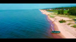 Красивейшие песчаные пляжи на Байкале, Бурятия Побережье п. Энхалук