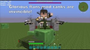 Minecraft Flan's Mod vs Shincolle - Mod Battle