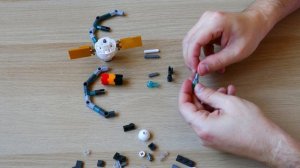 СБОРКА ЛЕГО - КОСМИЧЕСКАЯ СТАНЦИЯ