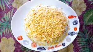 Диабетики! Готовимся к Новому году! Салат Мимоза. Mimosa salad.