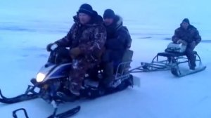 Тест снегохода Dingo t110