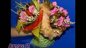 Букеты из конфет