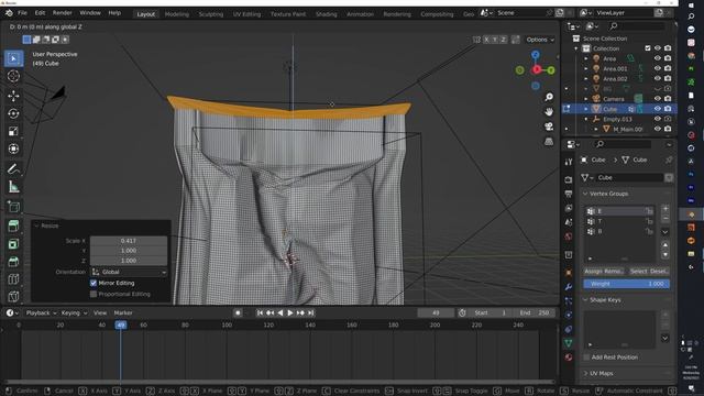 Mastering Blender's Cloth Simulation: Easy Vacuum Packing Tutorial