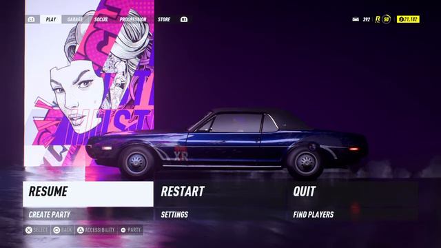 Need For Speed | Mercury Cougar XR7 | Race смотреть онлайн