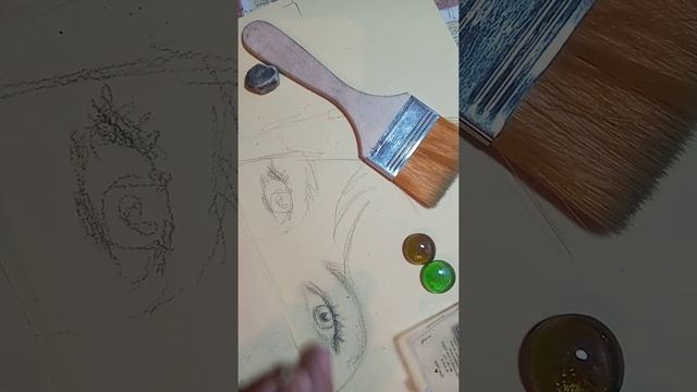 Как нарисовать красивые глаза карандашом! смотреть онлайн