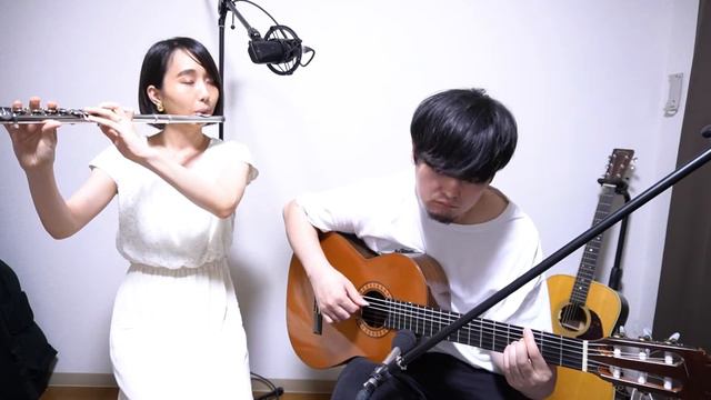 Blue Bossa | Guitar & Jazz Flute смотреть онлайн