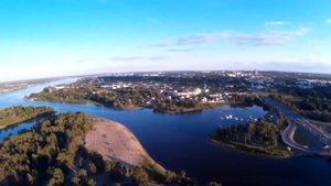 Ярославль с высоты птичьего полёта