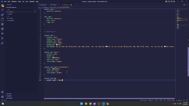 How to make an awesome and creative Navbar using HTML CSS & JS | Source Code