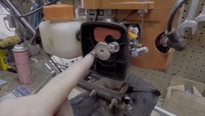 ECHO TC-210 Tiller/ Cultivator carburetor removal