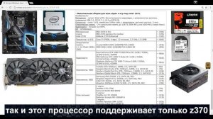 Сборка ПК под сокет 1151 с процессором Intel Core i7 8700K