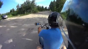 Покатушка на Yamaha Drag Star1100 лето