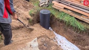 Ливнёвка/Дренаж участка/Канализация/Как сэкономить? Югами