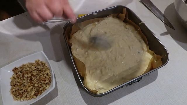 НАСЫПНОЙ ПИРОГ с творогом и бананами. ВКУСНО! БЫСТРО!