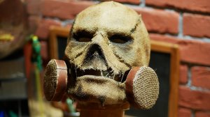 Как сделать маску ПУГАЛО из бумаги и мешковины  / БЭТМЕН НАЧАЛО