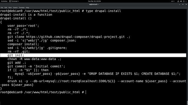 How to automate the Drupal installation