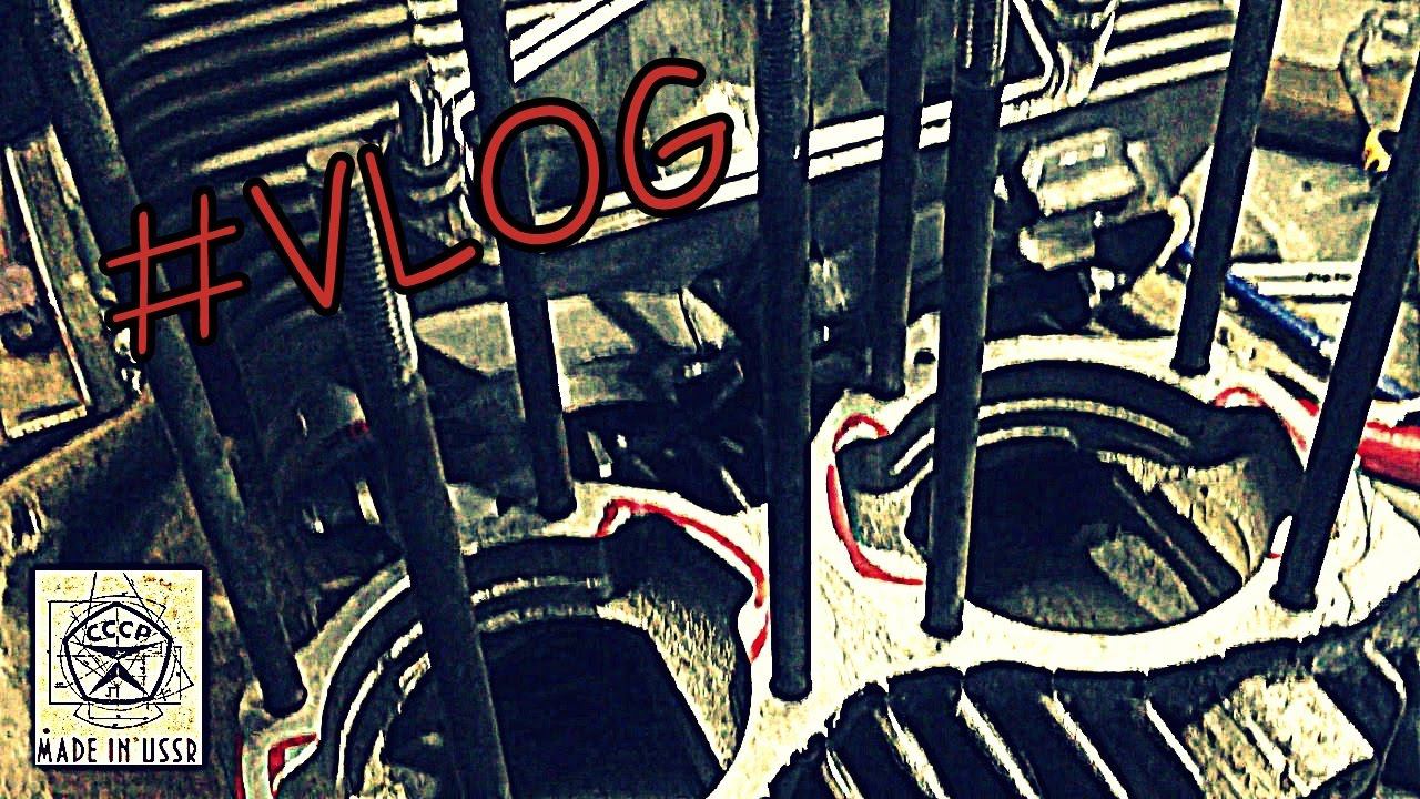 Снегоход БУРАН. Обновил свет в гараже_Мотор Тихону))) смотреть онлайн